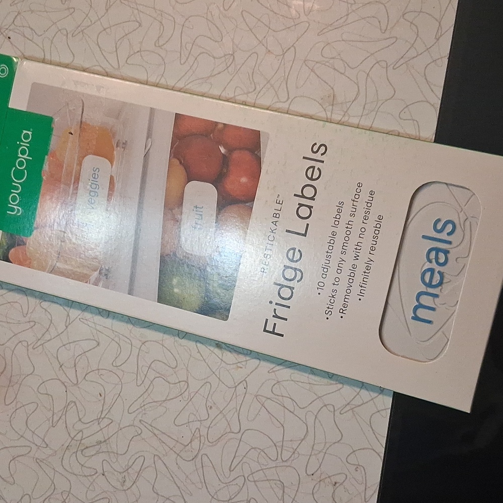 Restickable Fridge Labels - Picture 4 of 4